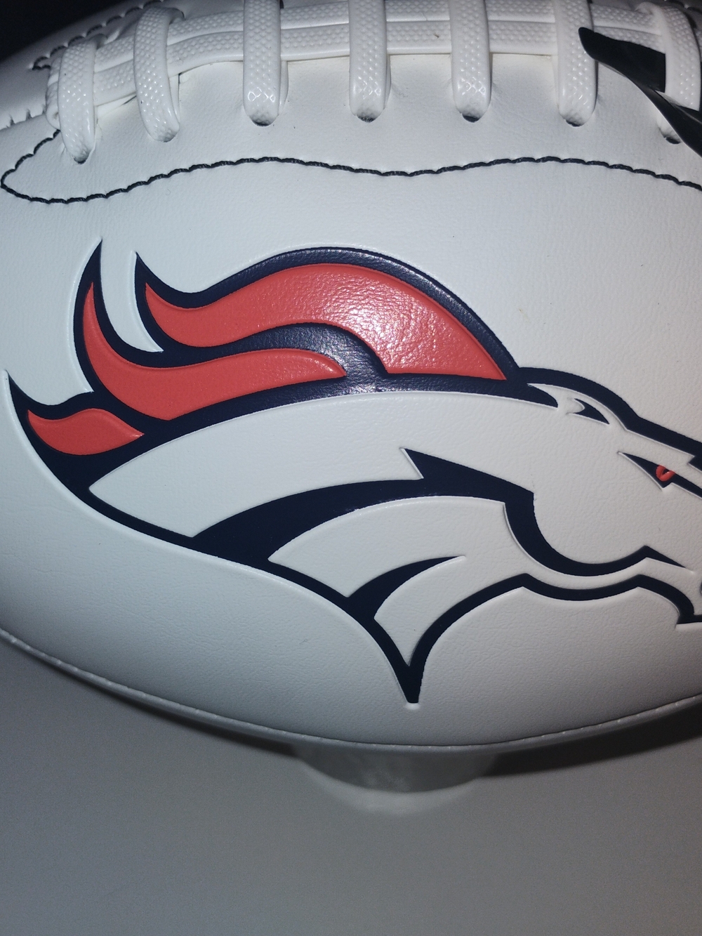 Denver Broncos Randy Gradishar Signed Authenticated Football - Picture 2 of 8